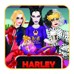  Dress Up Game: Harley and BFF PJ Party