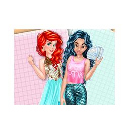  JASMINE AND ARIEL WARDROBE SWAP